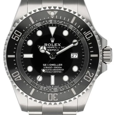 Rolex Sea-Dweller Deepsea 126660 44mm Stainless steel Black