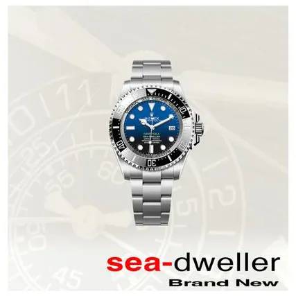 Rolex Sea-Dweller Deepsea 126660 44mm Stainless steel Blue