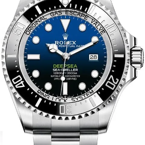 Rolex Sea-Dweller Deepsea 126660 44mm Stainless steel Blue