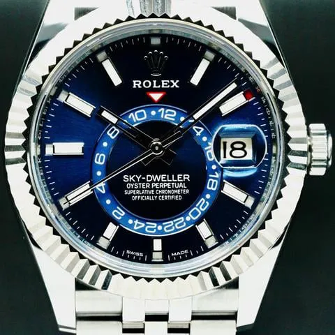 Rolex Sky-Dweller 326934 42mm Stainless steel Blue