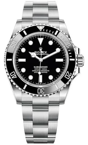 Rolex Submariner 124060 41mm Stainless steel Black