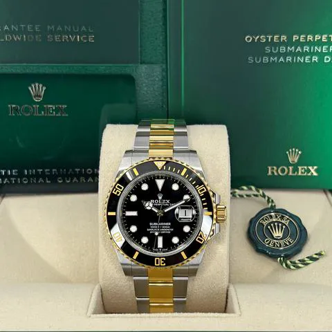 Rolex Submariner 126613LN 41mm Yellow gold and Stainless steel Black