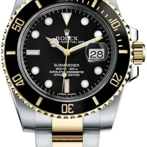 Rolex Submariner 126613LN 41mm Yellow gold and Stainless steel Black