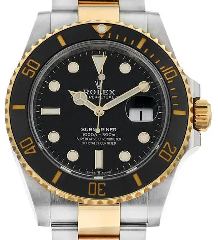 Rolex Submariner 126613LN 41mm Yellow gold and Stainless steel Black