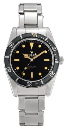 Rolex Submariner 5508 37mm Stainless steel Black