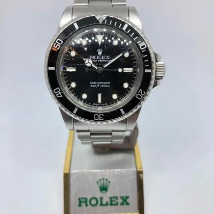 Rolex Submariner 5513 40mm Stainless steel Black