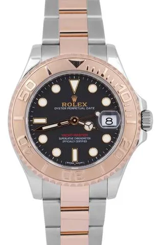 Rolex Yacht-Master 37 268621 37mm Yellow gold and Stainless steel Black