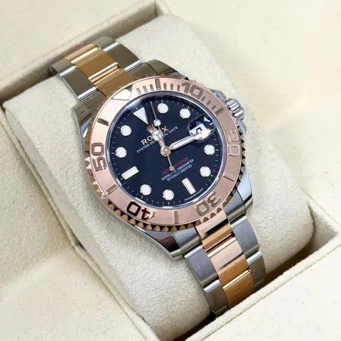 Rolex Yacht-Master 37 268621 37mm Yellow gold and Stainless steel Black