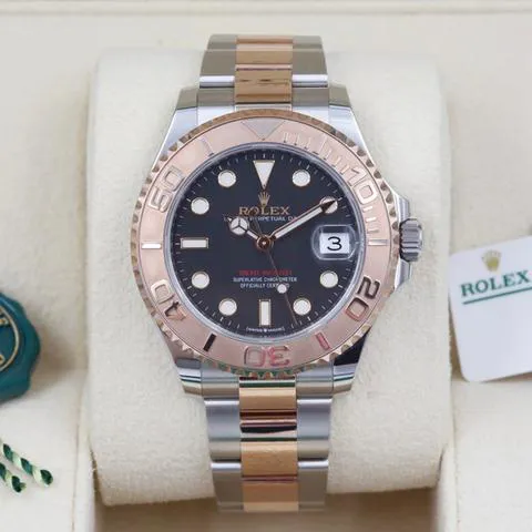 Rolex Yacht-Master 37 268621 37mm Yellow gold and Stainless steel Black