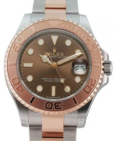 Rolex Yacht-Master 37 268621 37mm Yellow gold and Stainless steel Brown