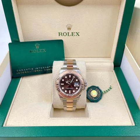 Rolex Yacht-Master 40 126621 40mm Yellow gold and Stainless steel Brown