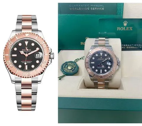 Rolex Yacht-Master 40 126621 40mm Yellow gold and Stainless steel Black