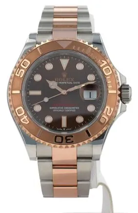 Rolex Yacht-Master 40 126621 40mm Yellow gold and Stainless steel Brown 1