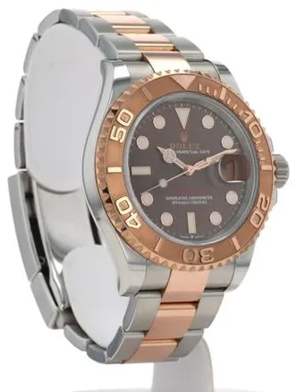 Rolex Yacht-Master 40 126621 40mm Yellow gold and Stainless steel Brown 2