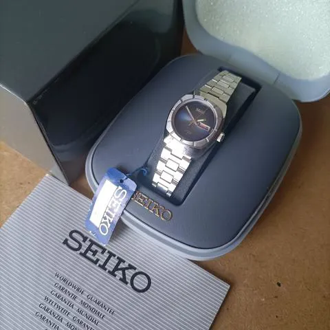 Seiko Hi-Beat 2206-0670 26mm Stainless steel Blue 17