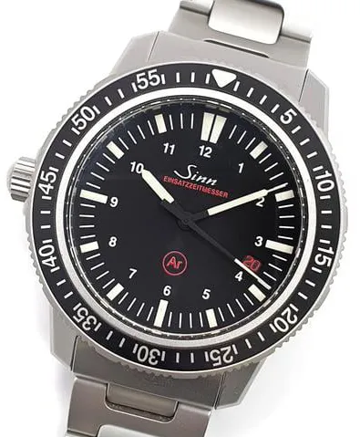 Sinn EZM 3 603.010 41mm Stainless steel Black