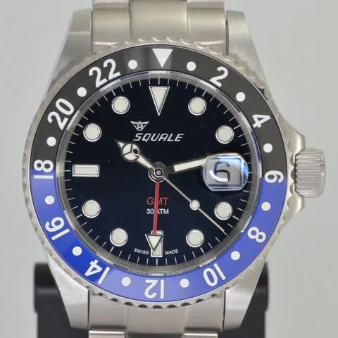 Squale Y1545 42mm Stainless steel Black