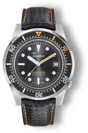 Squale 1521MARINA.MIBK 42mm Stainless steel Black