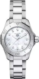 TAG Heuer Aquaracer WBP1416.BA0622 30mm Stainless steel White