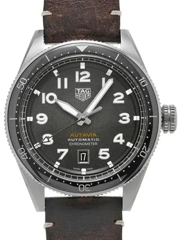 TAG Heuer Autavia WBE5114.FC8266 42mm Stainless steel Black
