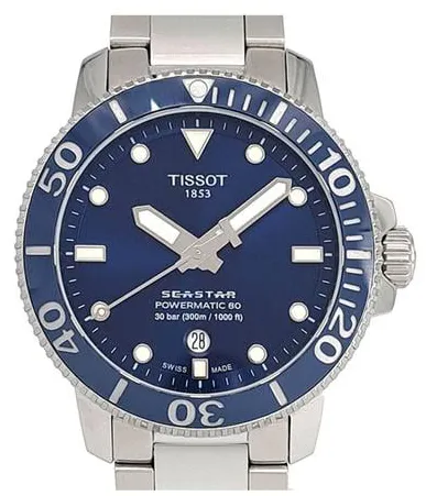 Tissot Seastar 1000 T120.407.11.041.03 43mm Stainless steel Blue