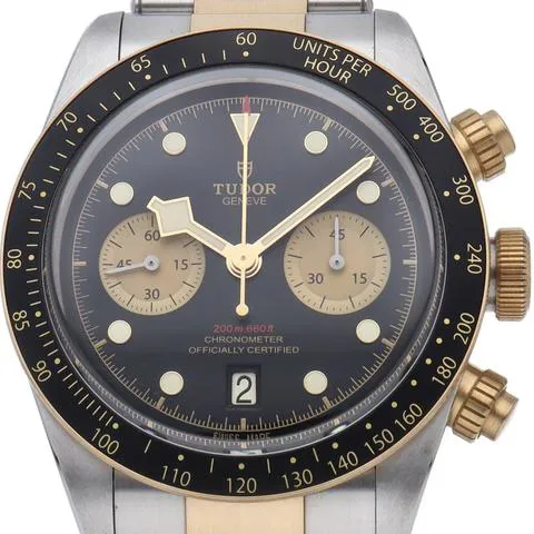 Tudor Black Bay Chrono S&G M79363N-0001 41mm Yellow gold Black