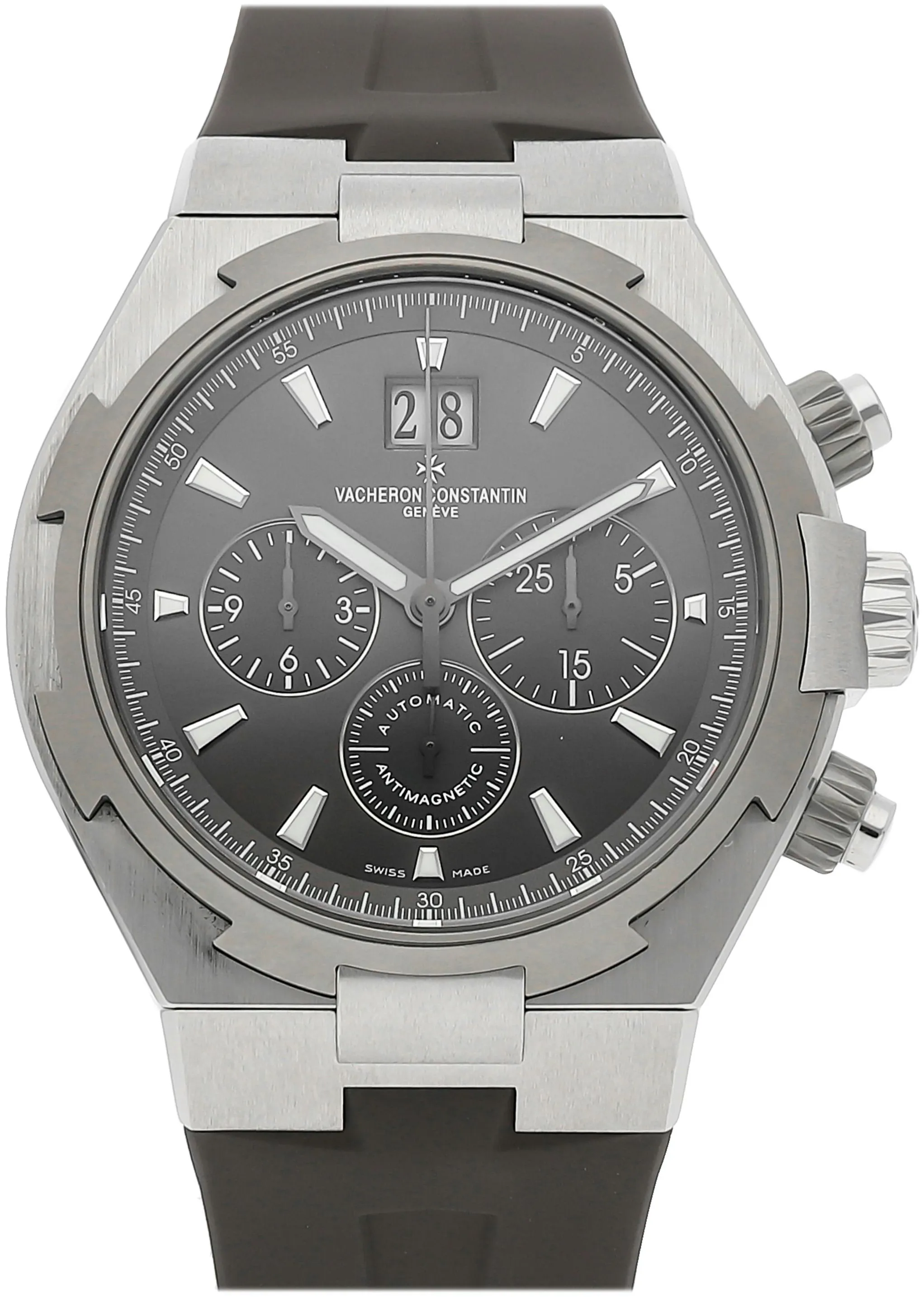 Vacheron Constantin Overseas Chronograph 49150/000W-9501 42mm Stainless steel Gray