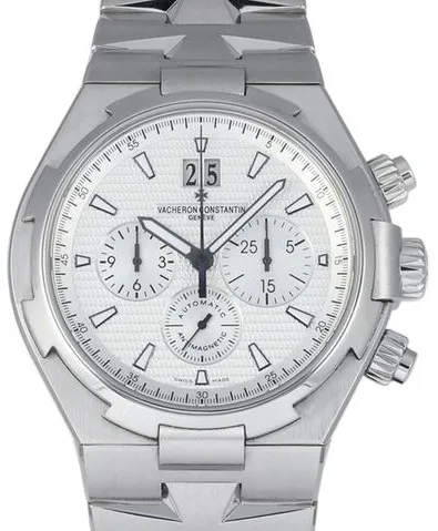 Vacheron Constantin Overseas Chronograph 49150/B01A-9095 42mm Stainless steel Silver