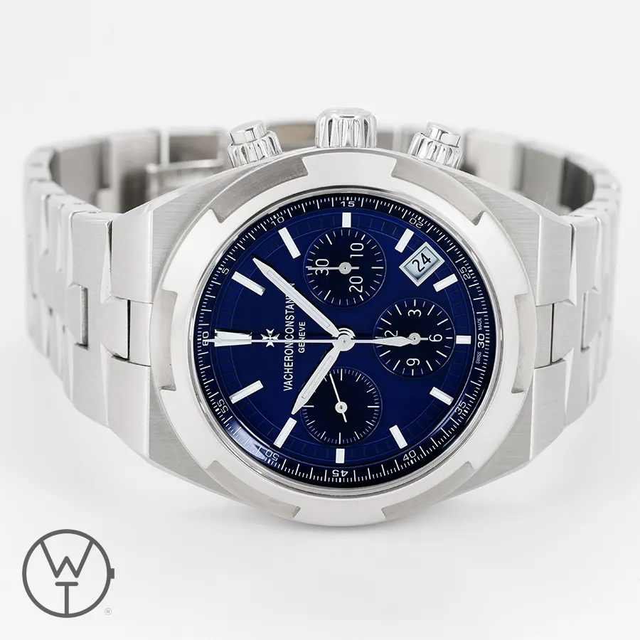 Vacheron Constantin Overseas Chronograph 5500V/110A-B148 42.5mm Stainless steel Blue 4