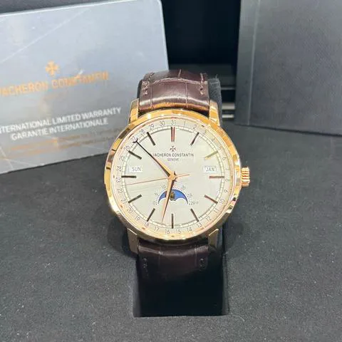 Vacheron Constantin Traditionnelle 4010T/000R-B344 41mm Rose gold Silver