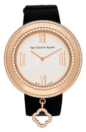 Van Cleef & Arpels Charms VCARM95100 38mm Rose gold Silver