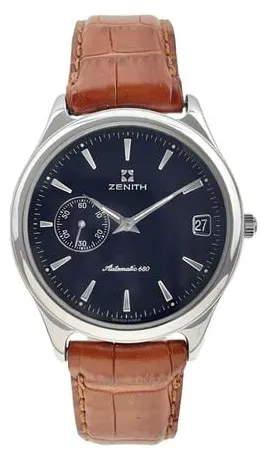 Zenith Elite 90/01.0040.680 36mm Stainless steel Black