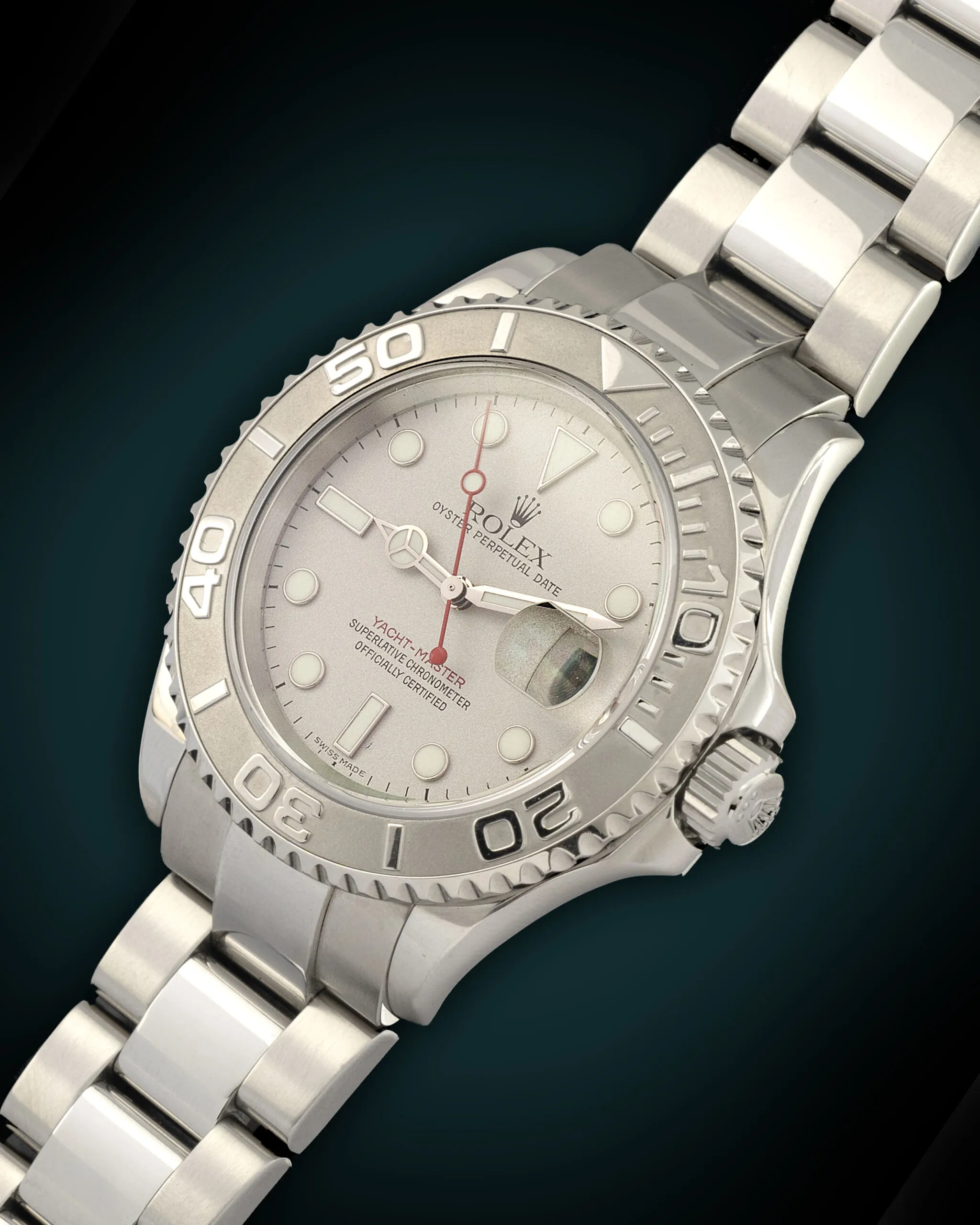 Rolex Yacht-Master 16622 40mm Acciaio Silver 1