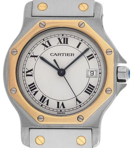 Cartier Santos 187902 30mm Yellow gold and Stainless steel