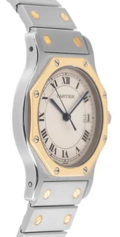 Cartier Santos 187902 30mm Yellow gold and Stainless steel 4