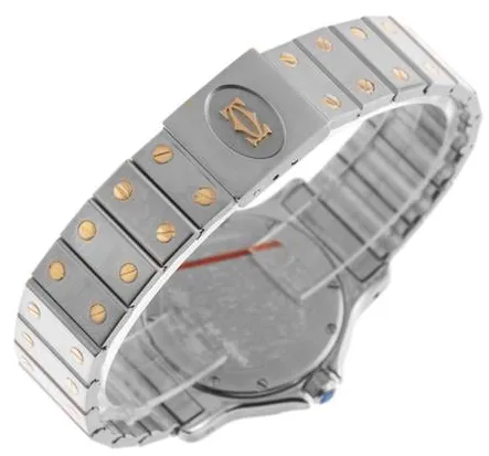 Cartier Santos 187902 30mm Yellow gold and Stainless steel 6