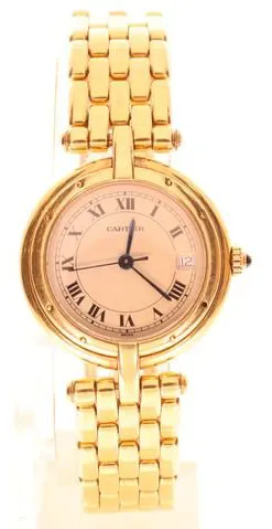 Cartier Cougar 887904 33mm Yellow gold White 1