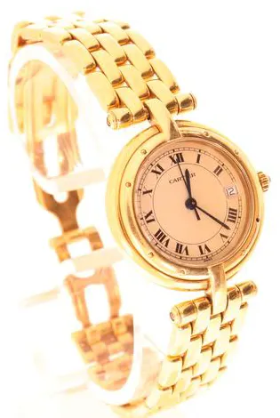 Cartier Cougar 887904 33mm Yellow gold White 2