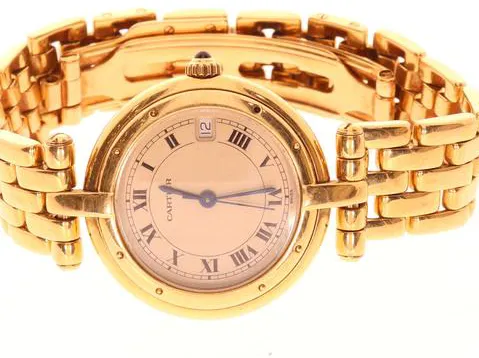 Cartier Cougar 887904 33mm Yellow gold White 4