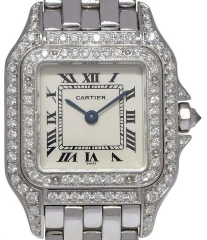 Cartier Panthère 1660 22mm White gold Champagne