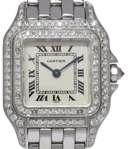 Cartier Panthère 1660 22mm White gold Champagne 1