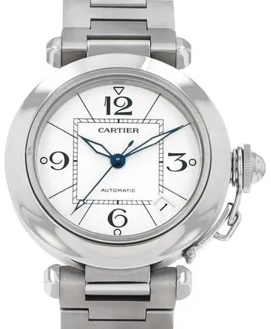 Cartier Pasha C 2324 36mm Stainless steel White