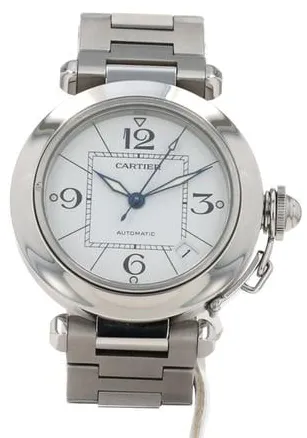 Cartier Pasha C 2324 36mm Stainless steel White 1