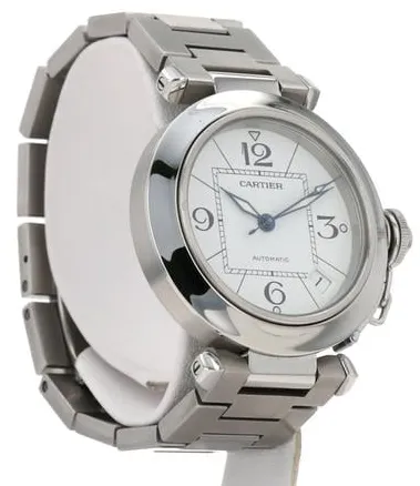 Cartier Pasha C 2324 36mm Stainless steel White 2