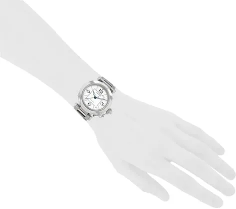 Cartier Pasha C 2324 36mm Stainless steel White 5