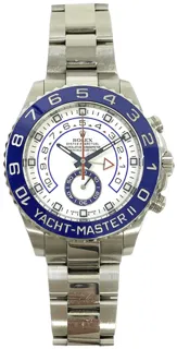 Rolex Yacht-Master II 116680 Stainless steel White