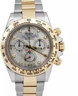 Rolex Daytona 116503-0007 Yellow gold and Stainless steel White