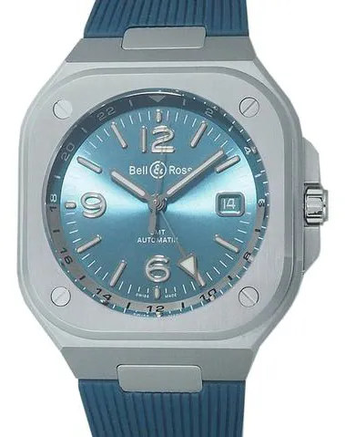 Bell & Ross Urban BR05G-PB-ST/SRB 41mm Stainless steel Blue