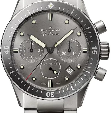 Blancpain Bathyscaphe Chronographe Flyback 5200 1210 98S 43mm Titanium Gray meteor