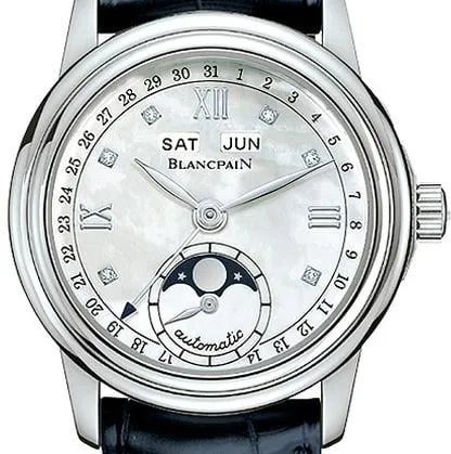 Blancpain Léman 2360-1191A-55B 34mm Stainless steel Mother-of-pearl